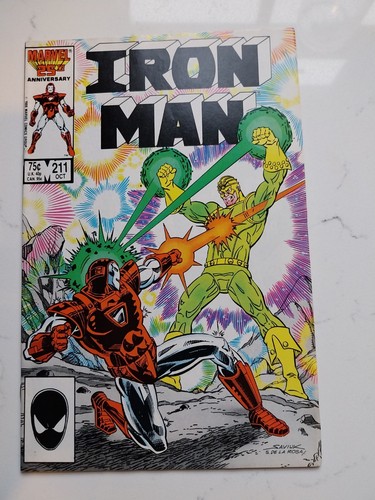 Iron man issue 211 near - issue, (near