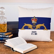 Submarine Dolphins Cushion Cover PERSONALISED British Military Gift MC63