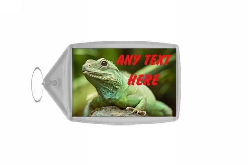 Green lizard personalised - lizard,