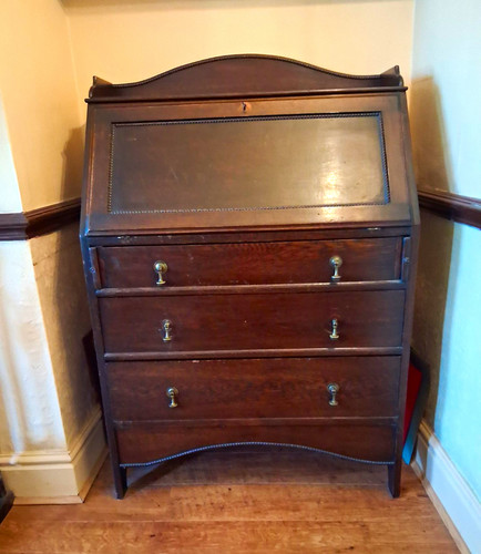 Antique oak finish wood - finish, drop