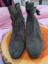 Gabor Grey Suede Ankle Boots