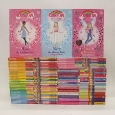 RAINBOW MAGIC Daisy Meadows Fairy Book Bundle 58x Paperbacks - EHB