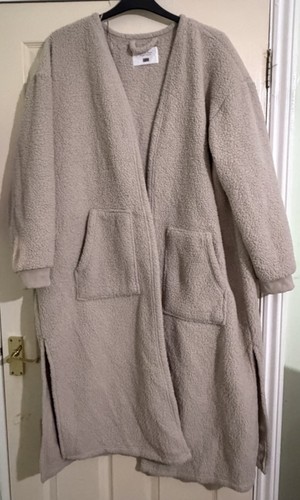 Womans beige dressing gown - f&f,