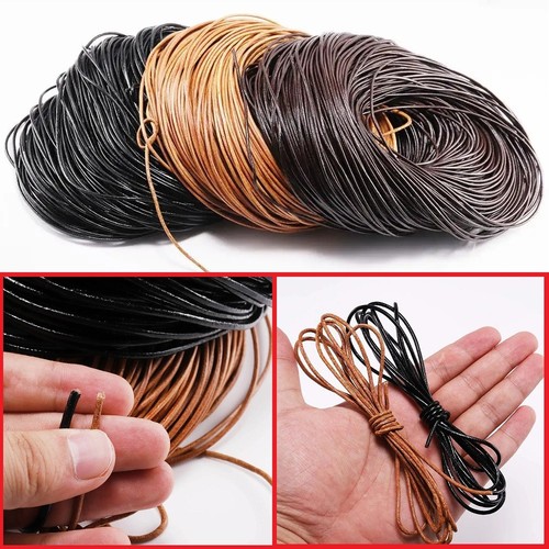 Genuine leather cord - genuine,