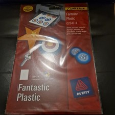 Avery Fantastic Plastic A4