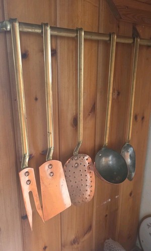 Vintage copper and brass - vintage,
