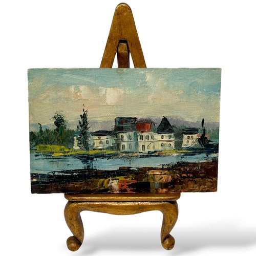 Vintage miniature landscape - vintage,