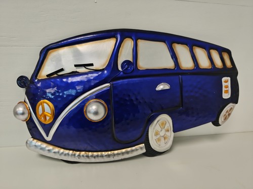 Vintage camper van metal - vintage,