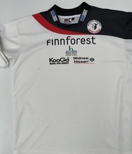 Widnes Vikings Kooga Super League Rugby White Home Shirt Size XL