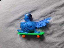 Mcdonalds Happy Meal Toy 2011 - Rio - Blu with Skateboard - Requires Battery