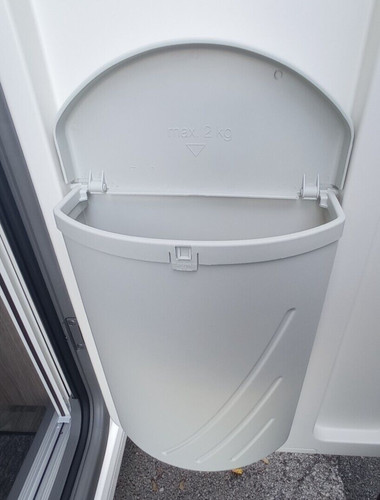 Dometic plastic grey door bin - plastic,
