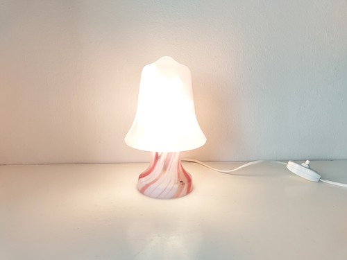 Vintage mushroom lamp table - vintage,