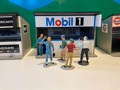 Scale mobil pit hut - 1:32, 1