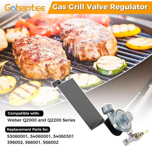 Gas grill valve - grill, regulator