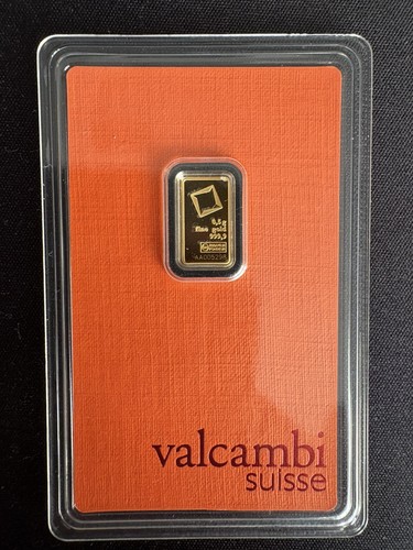 Gold bar valcambi - gold,