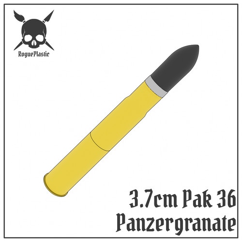7cm panzergranate pak36 - pak36, full