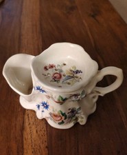 Ironstone Shaving Scuttle Hand