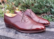 Crockett & Jones Plymouth  semi brogue shoes . Size UK 9 / US 10
