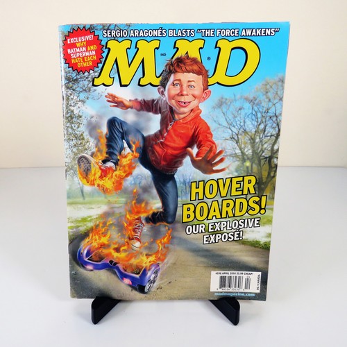 Mad magazine 538 - april, 2016