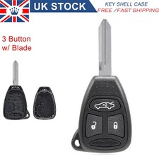 3 Button Remote Key Fob Shell