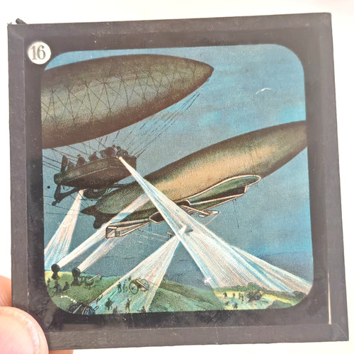 Magic lantern slide - magic,