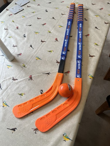 Nerf hockey sticks and - nerf,