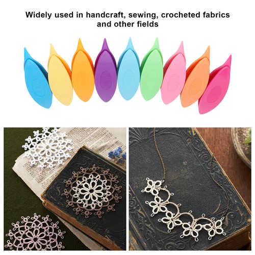 9pcs set tatting shuttles - 9pcs/set,