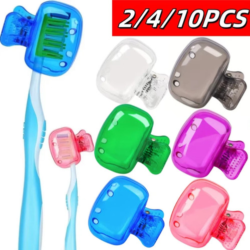 10pcs toothbrush head covers - 1-10pcs,