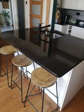 Granite worktop kitchen island - granite,