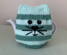 New Hand Knit Sage Green/Green