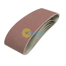 625574 5Pk Sanding Belts 75mm X 533mm 120 Grit Electric Sander