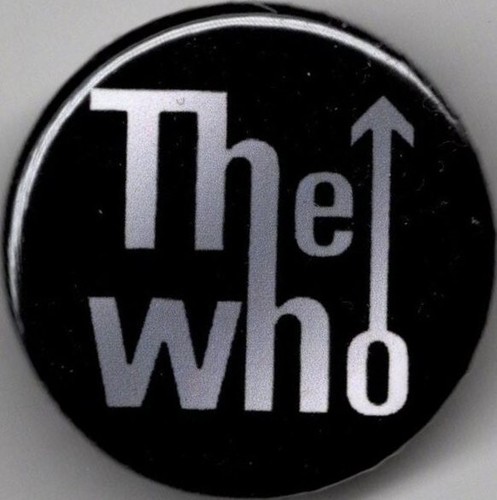 The who pin button badge - the,
