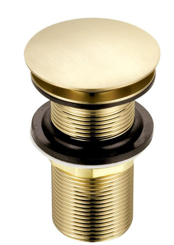Push button unlotted basin - push,