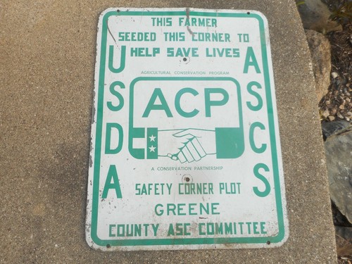 Rare vintage safety plot - vintage, usda