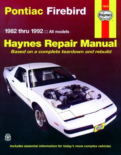 Repair manual guide pontiac - repair,