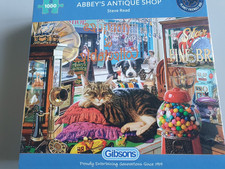 Gibson Abbey's Antique Shop, Puzzle 1000 Pieces . NEW