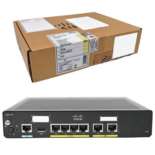 Cisco c921 quad port 45 - c921-4p, quad-port