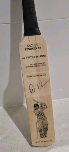 Sachin tendulkar hand signed - sachin,