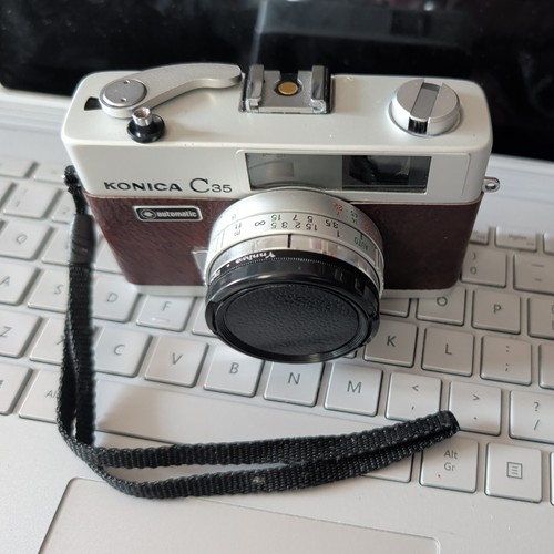 Konica c35 rangefinder vintage - konica,