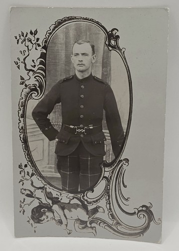 Postcard unidentified man - postcard,, in