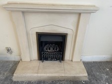 STONE FIRE SURROUND/FIREPLACE QUALITY HANDMADE