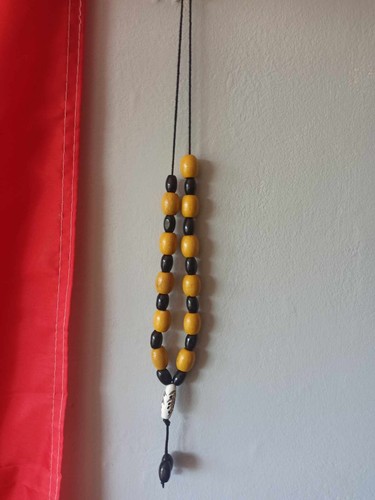 Handmade light wooden komboloi - handmade,