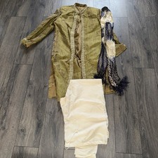 Men's Gold Kurta Pajama