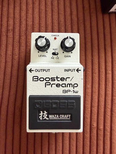 Boss booster preamp waza - boss, booster/preamp