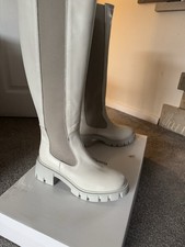 Russell & Bromley Leather Knee High Boots Size 8/41