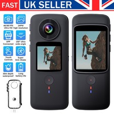 For Go Pro Insta360 X3 4K Sport 170° Action Camera Ultra HD WiFi Waterproof Cam