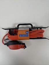 Mercury Weatherproof Outdoor 1 Gang Socket 5m Extension Cable IP54 H-Frame