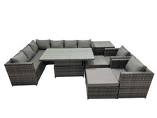 Fimous 9-10 Seat Rattan Garden