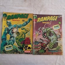 Rampage Monthly #2 #3 - Marvel