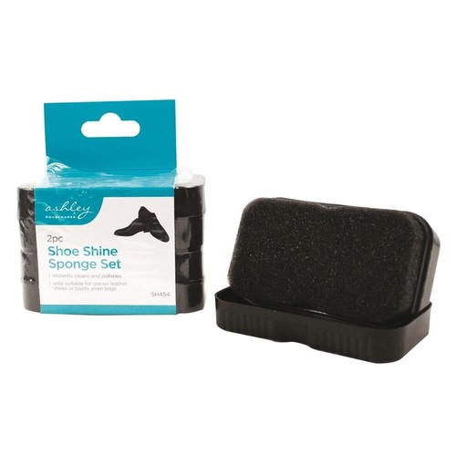 Shoe shine sponge set kit - shine,